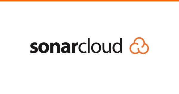 Banner containing the SonarCloud logo